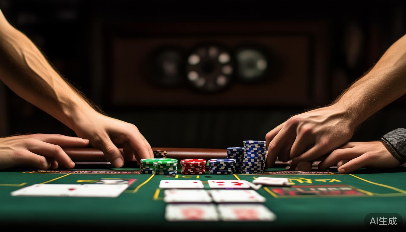 德州扑克：牌型博弈中的心理战技巧，如何掌控对手决策？