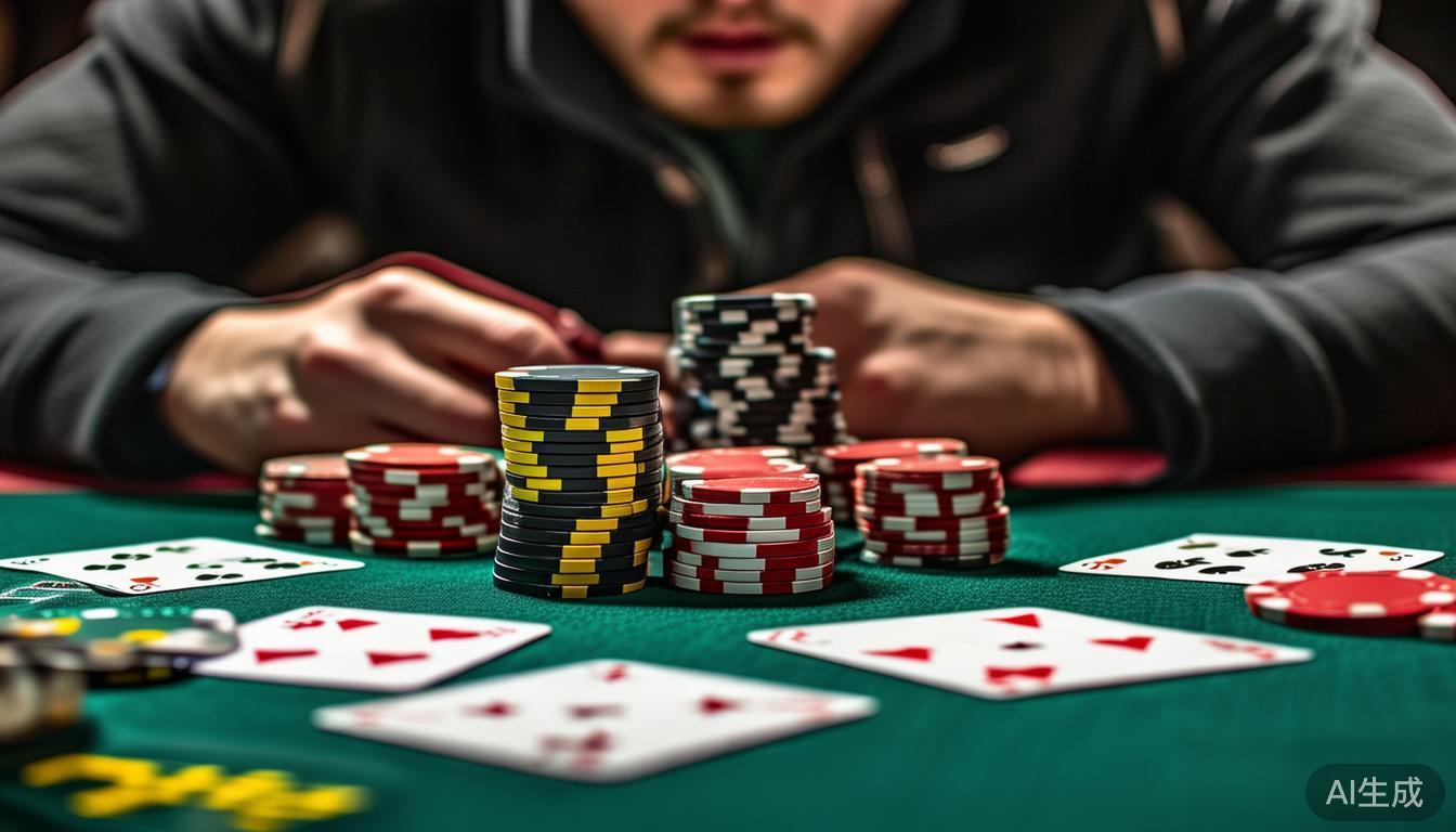 德州扑克游戏：手牌与形势分析，弃牌or跟注的关键抉择？