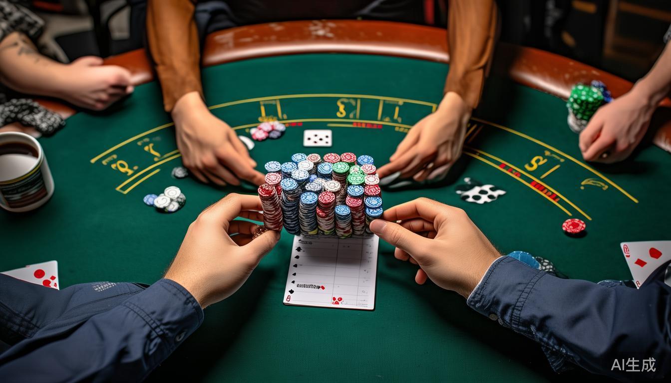 德州扑克:前期谨慎观察保护筹码,中期激进抢夺底池的策略要点