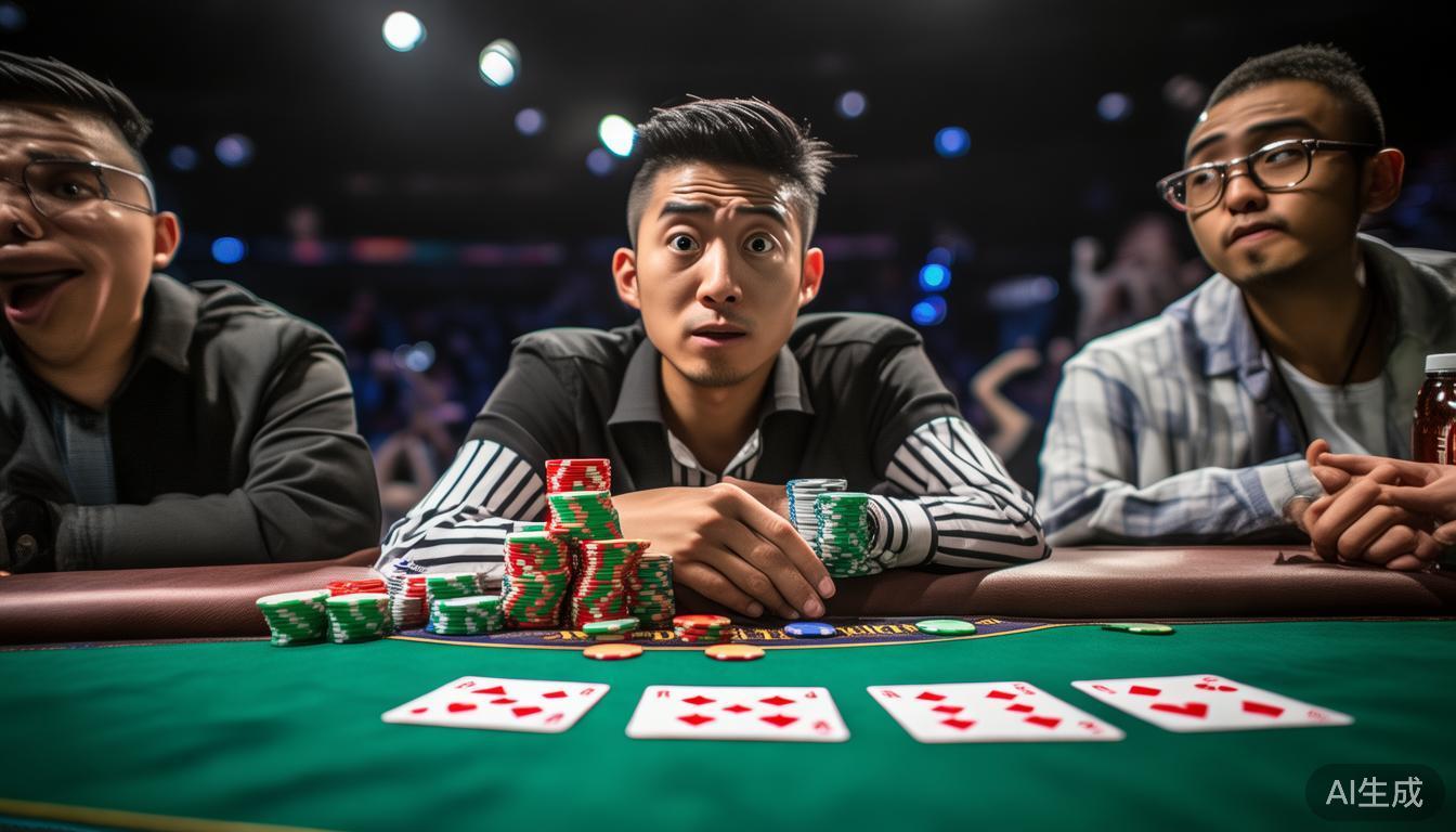 德扑圈亮牌时刻:紧张刺激,暗藏思维对决与局势突变?