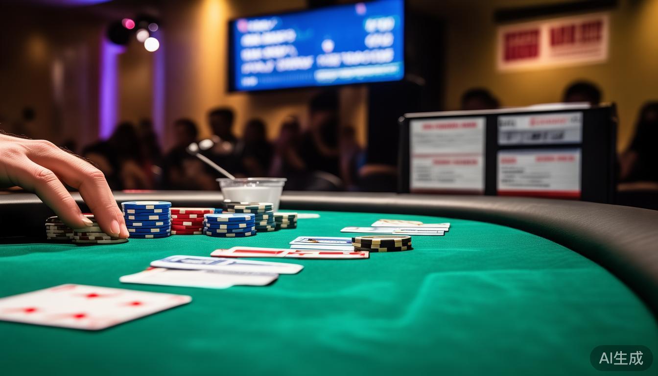 德州扑克中筹码运用的关键要点,关乎输赢与长期盈利