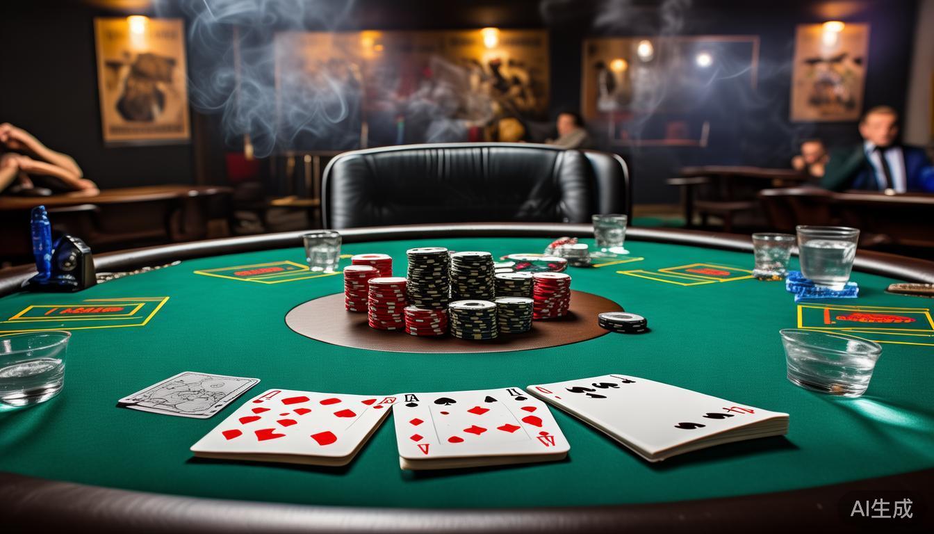 德州扑克:心思较量中的心理防线,自律比胜负更重要