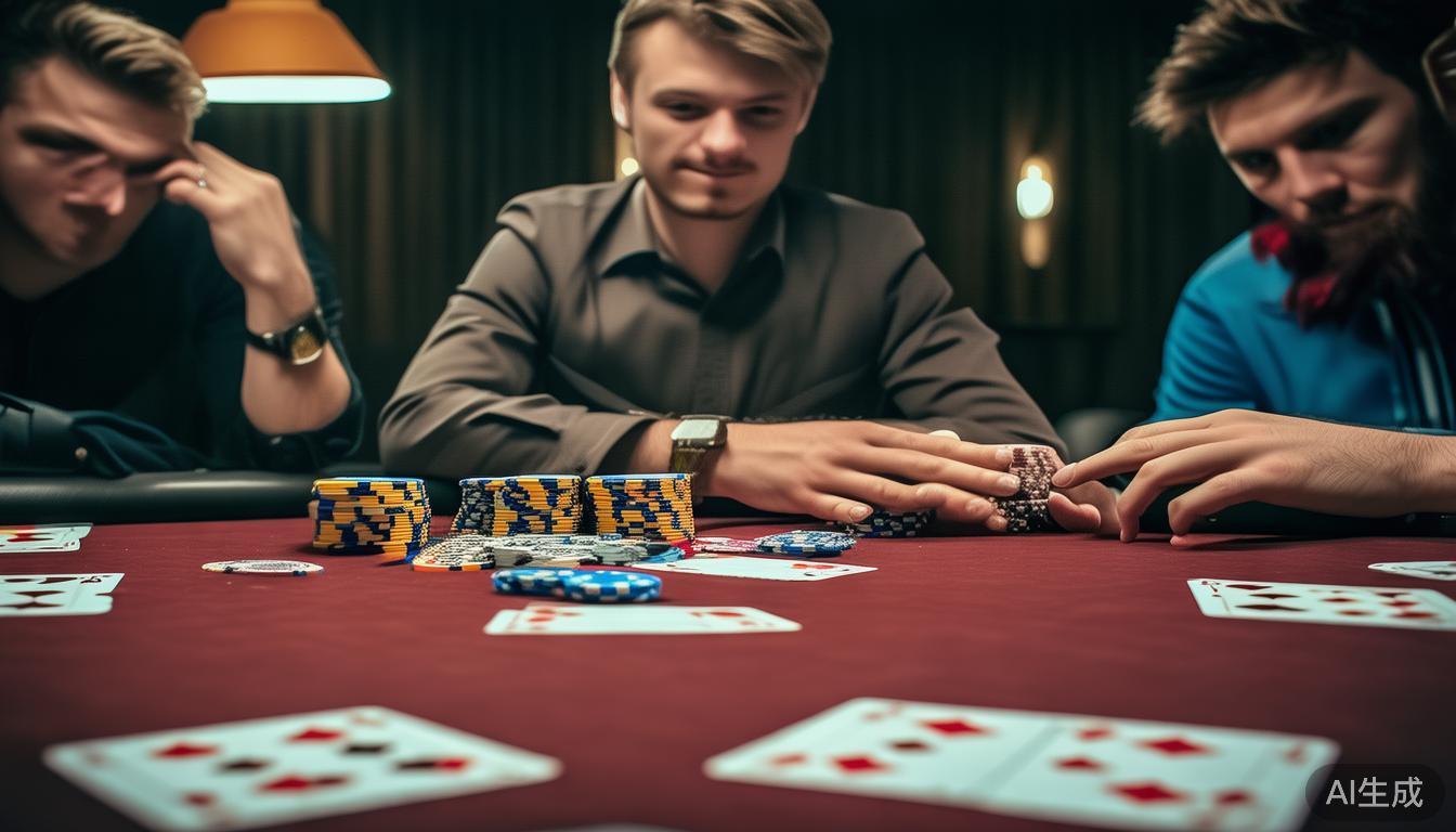 德州扑克诈唬:心理博弈与数学计算的精妙结合,如何把握时机?