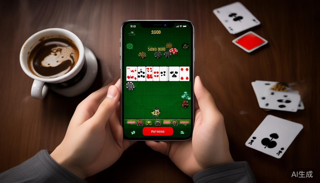 手机玩德州扑克超方便,零碎时间随时畅享思维游戏乐趣